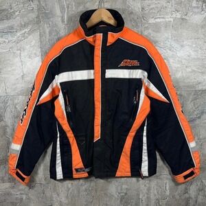 Vintage 1990s Arctic Wear Arctic Cat Racing Jacket Motorcycle Jacket  Men's Sz S